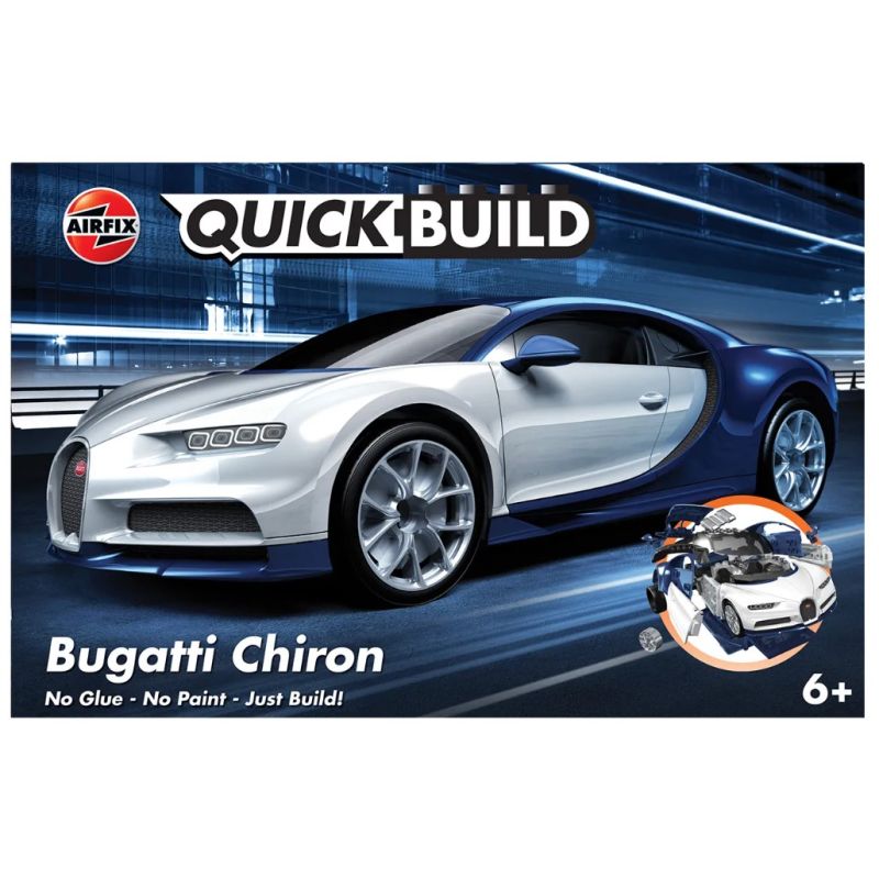 Airfix 6044 QUICKBUILD Bugatti Chiron (J6044)